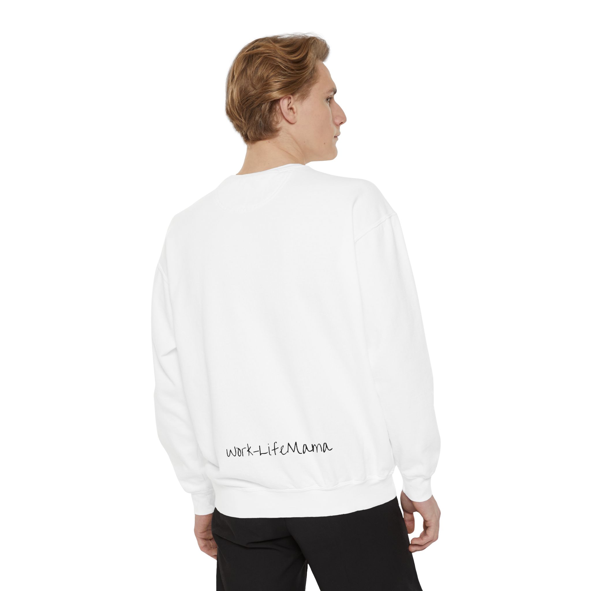 Work Life Mama Cozy Sweatshirt - Image 4