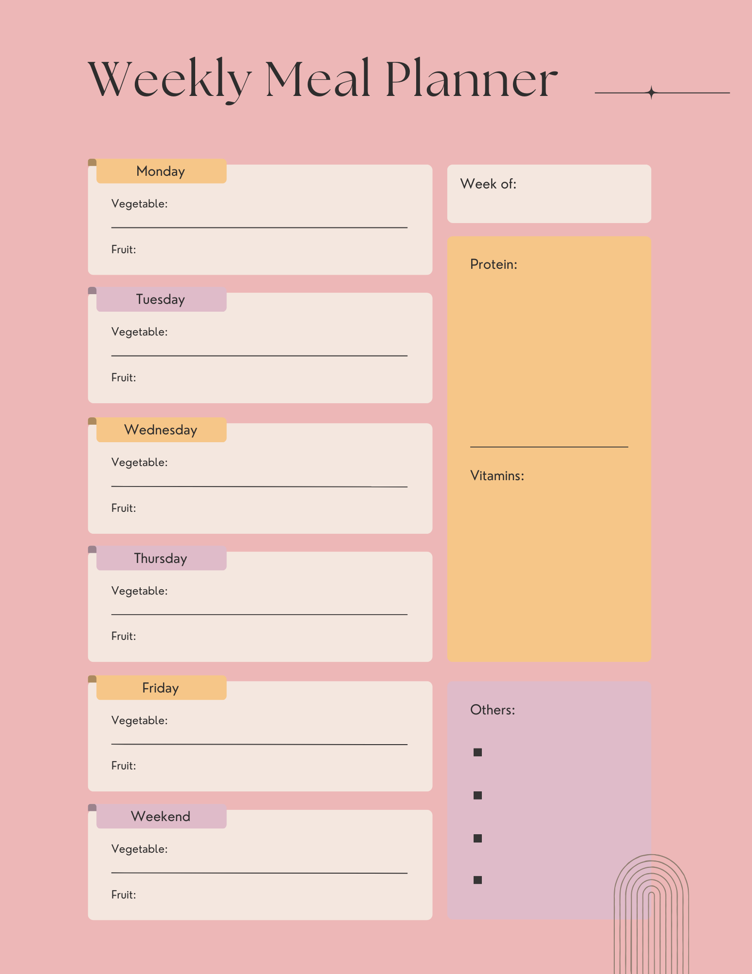 meal planner