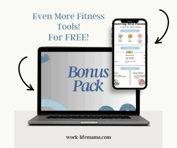 Freedom Fitness Bundle workout and meal planning printables for moms