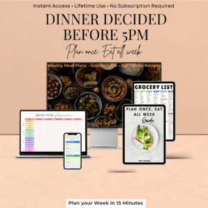 dinner decided in 15 minutes