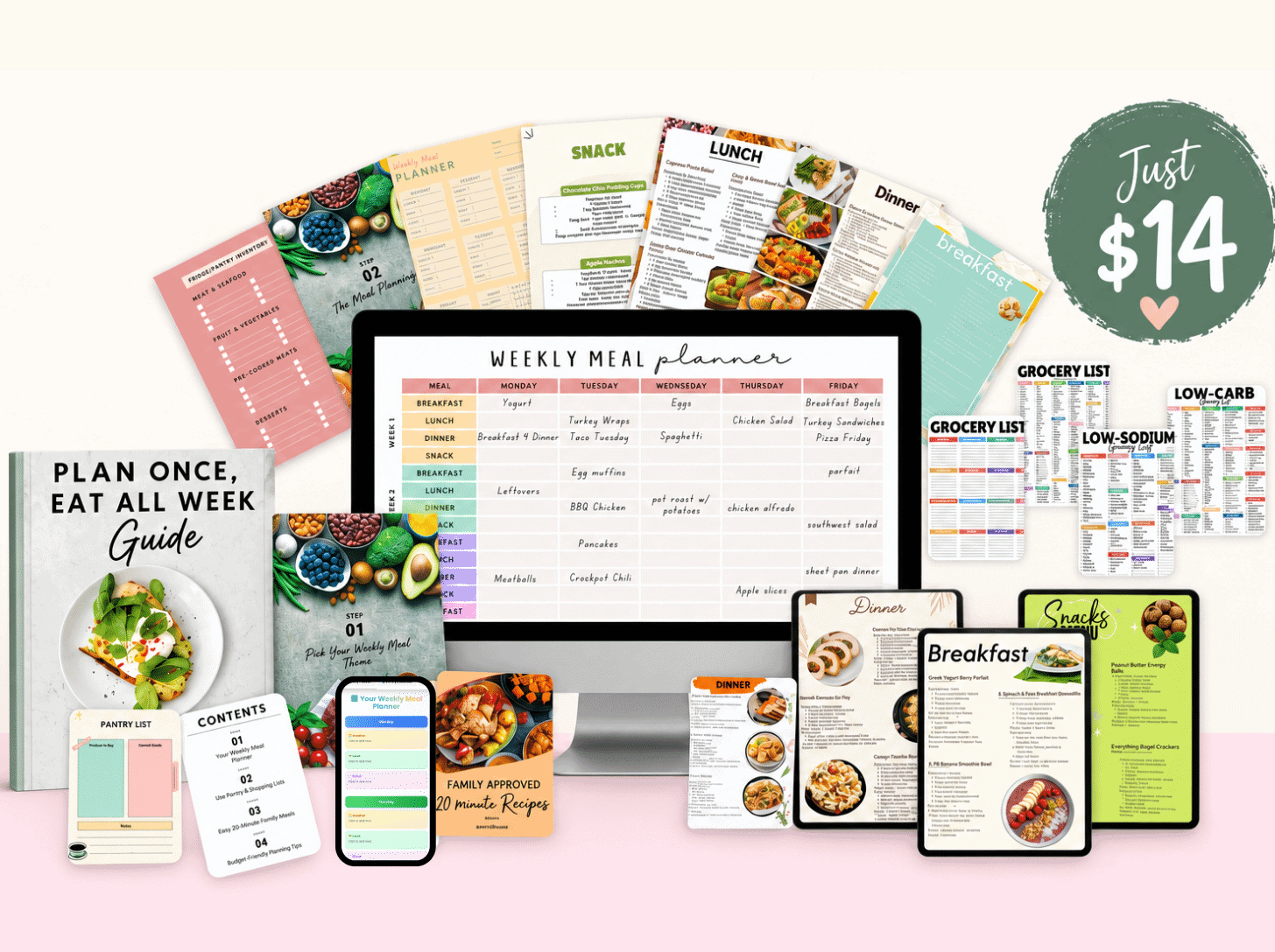 Meal Planning Power Pack complete value stack